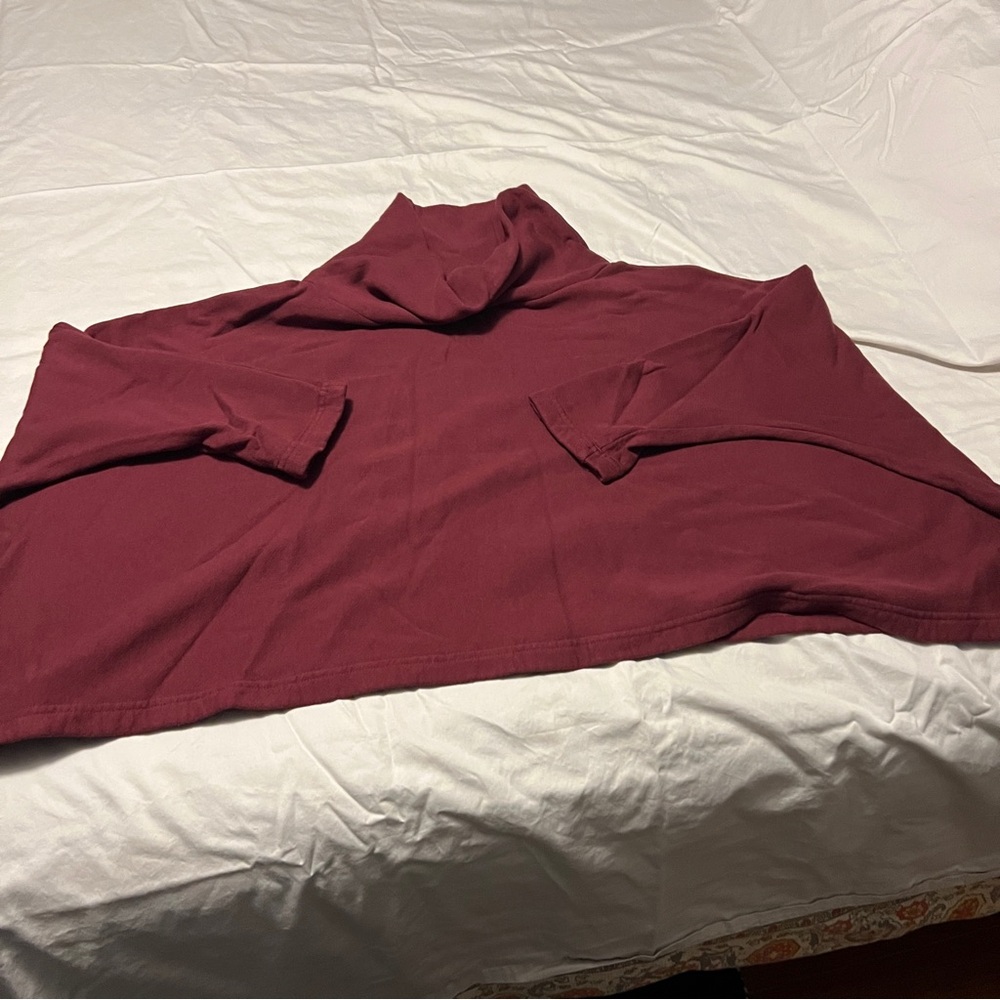 Women's Bryn walker  Burgundy Sweatshirt